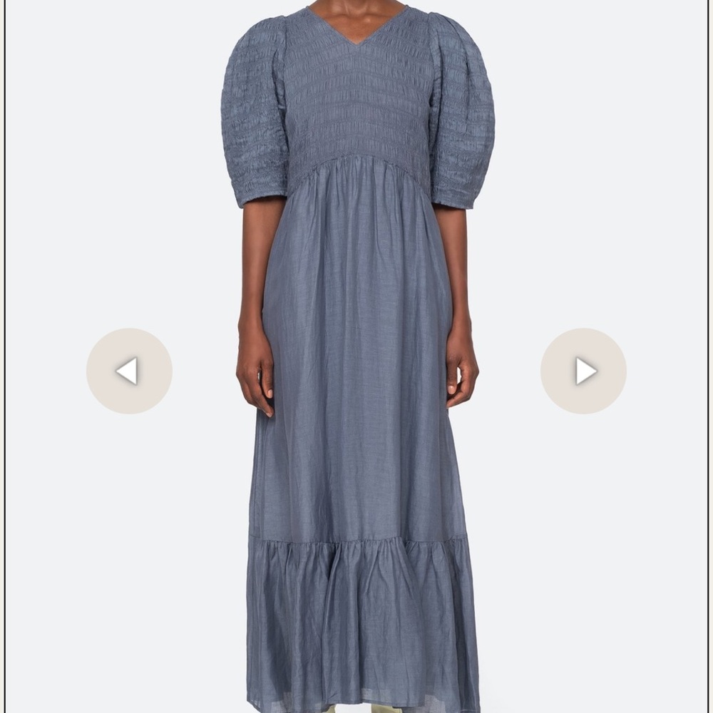 Sea New York Eleanor slate dress size medium NWT